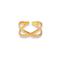 Anillo cruzado delgado
