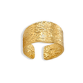 Anillo con textura rugosa