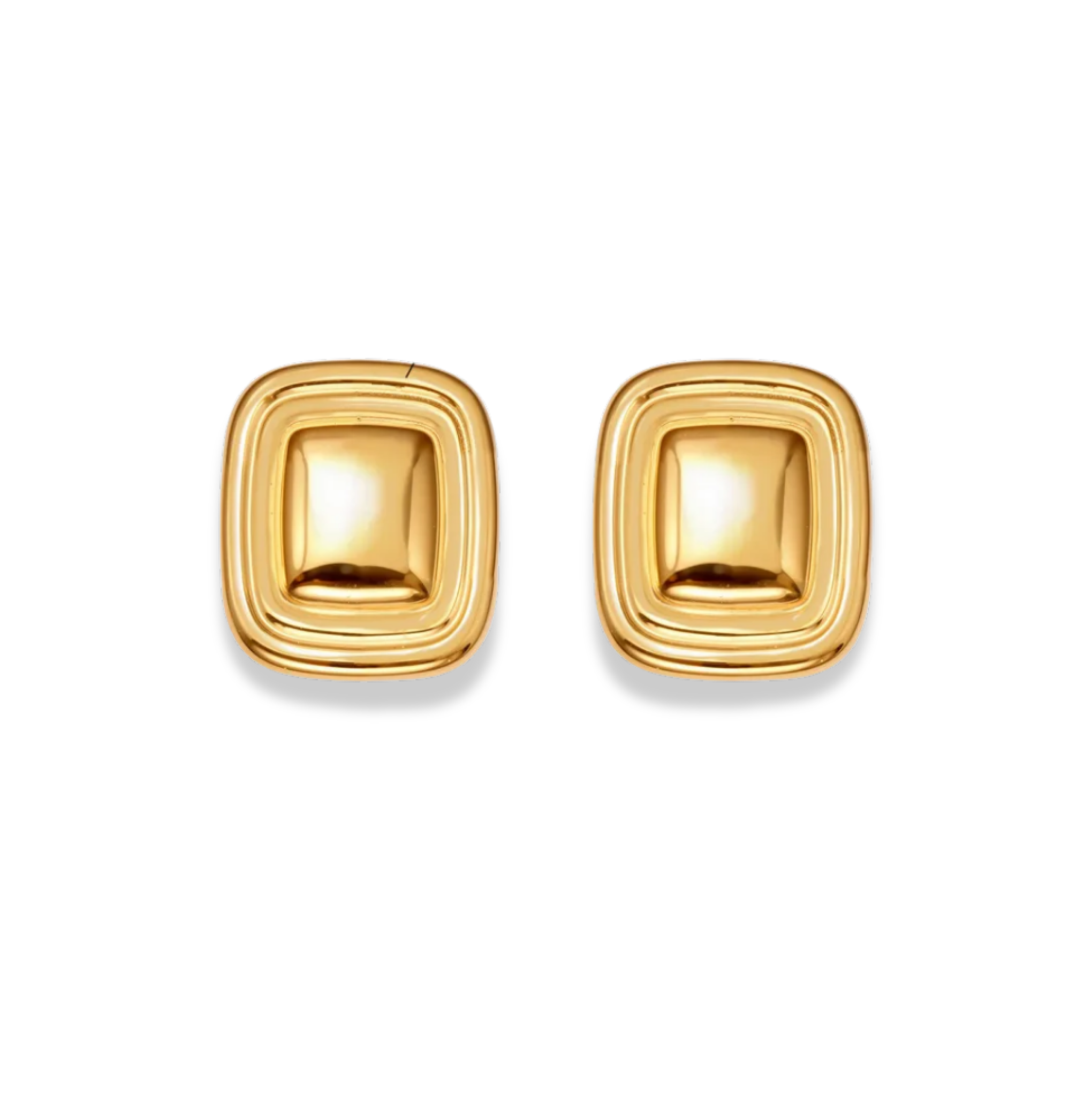 Aretes cuadrados