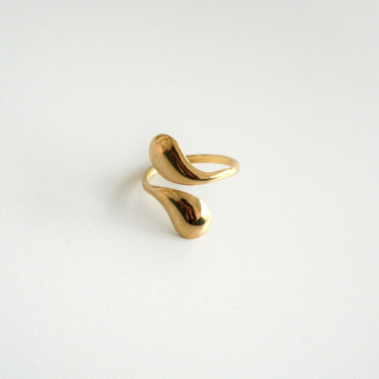 Anillo gotas abierto