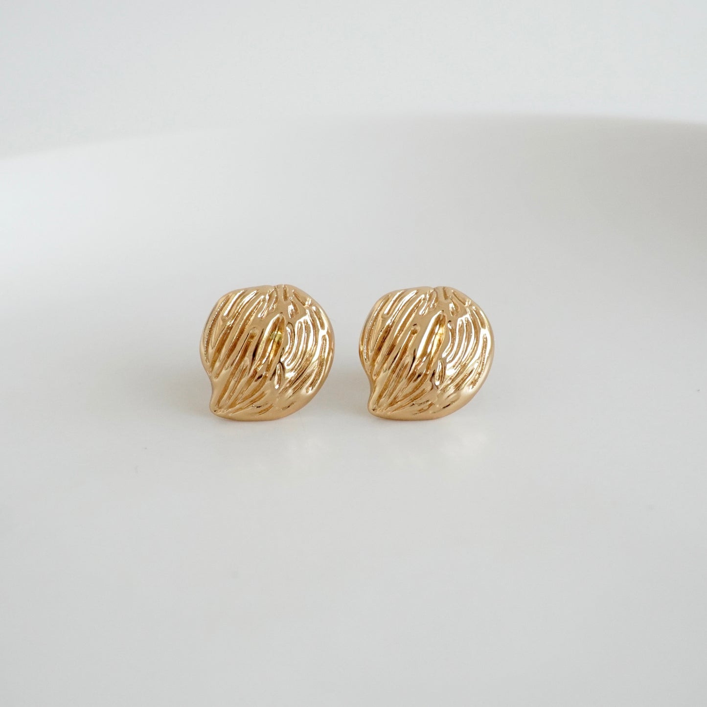 Aretes texturizados mini