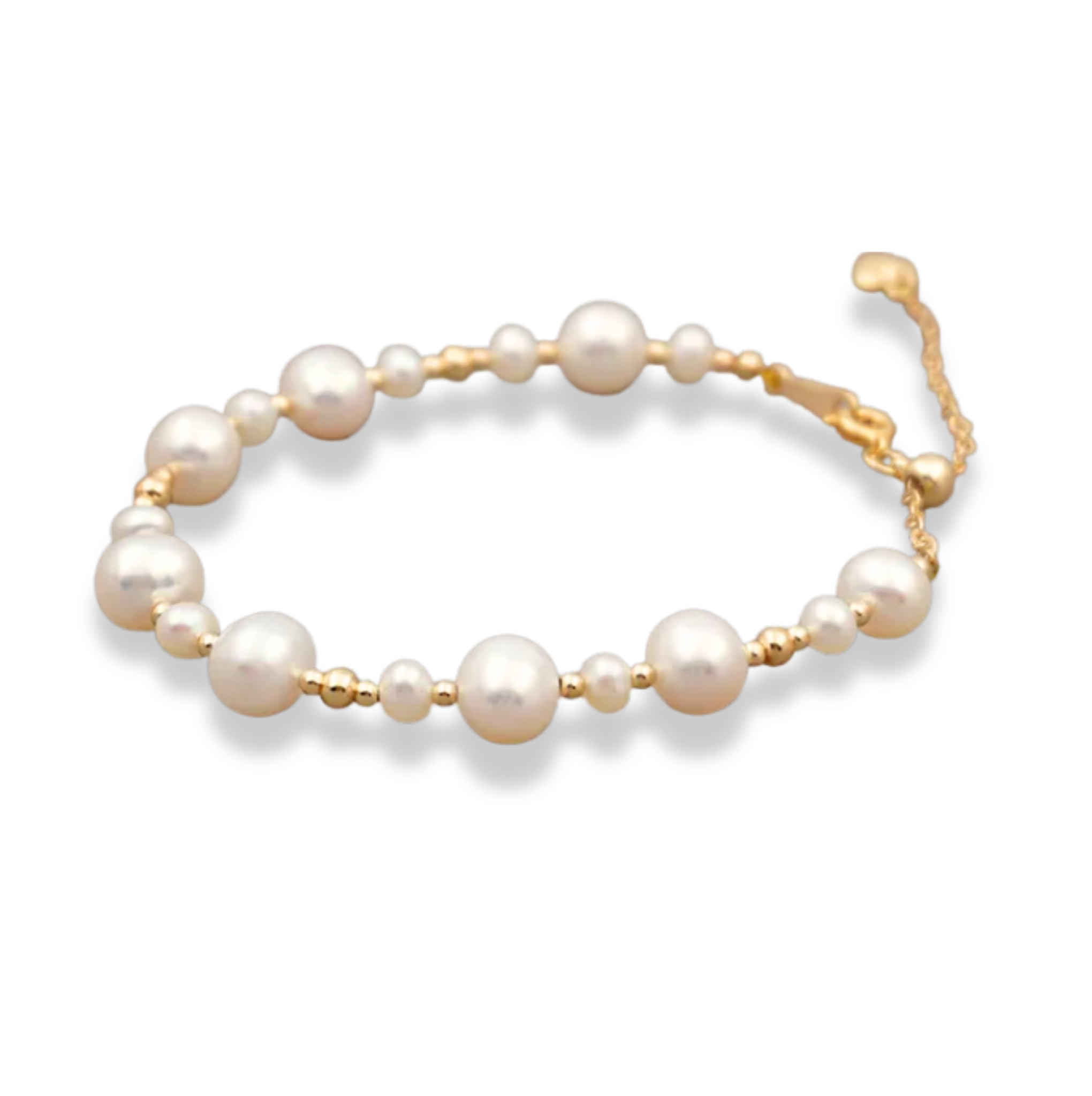Pulsera perla cultivada