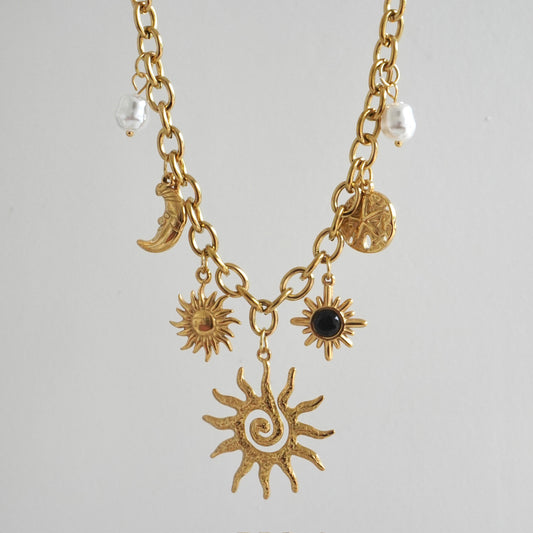 Collar chunky cosmos