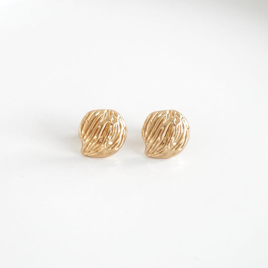 Aretes texturizados mini