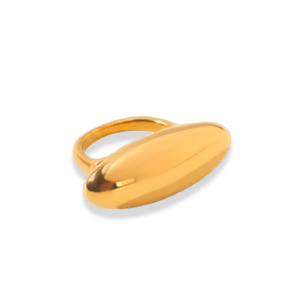 Anillo oval chunky