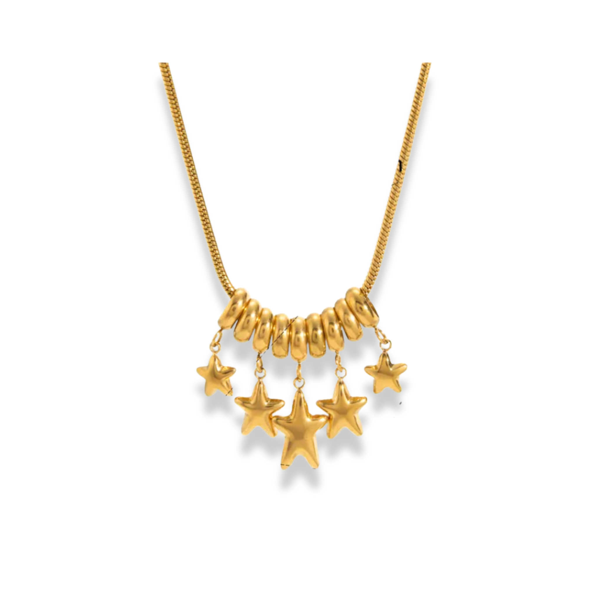 Cadena con dije de estrellas