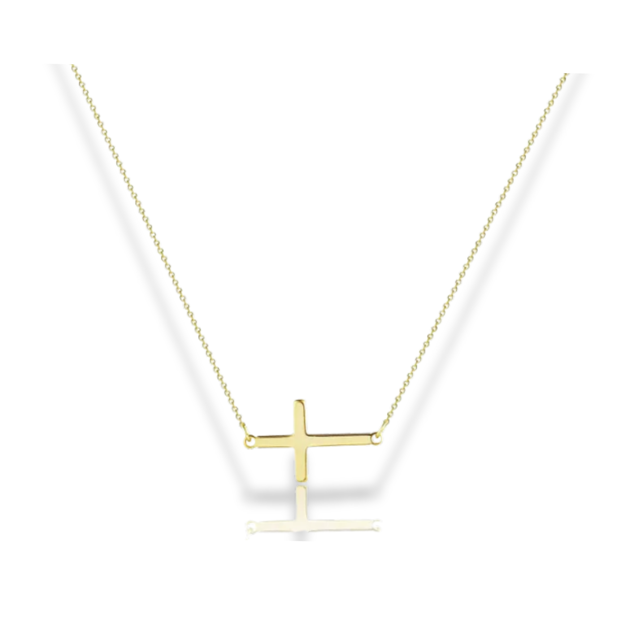 Cadena con dije de cruz