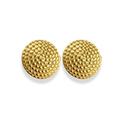 Aretes redondos con puntos