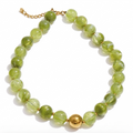 Chocker de bolitas color verde
